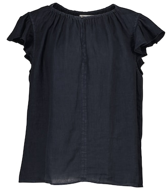 Irene linen top | Velvet