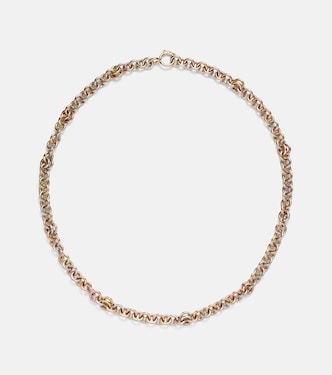 Serpens 18kt gold, rose gold and sterling silver chain necklace | Spinelli Kilcollin