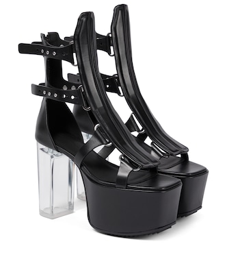 Sandalias con plataforma de piel | Rick Owens