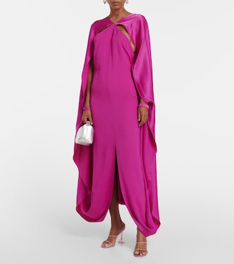Robe Murcielago aus Crêpe | Taller Marmo