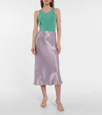 Noemi cotton-blend jersey tank top | Max Mara
