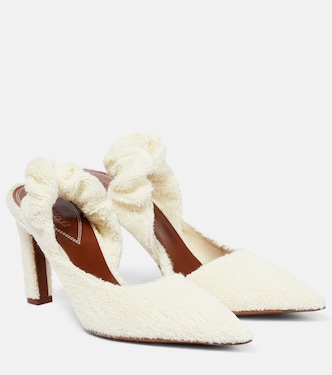 Sandalias Twisted Towel 85 destalonadas | Zimmermann