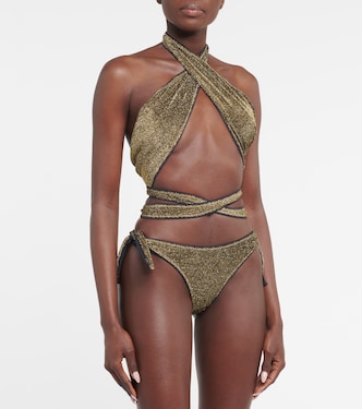 Lurex® bikini bottoms | Reina Olga