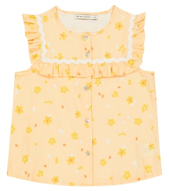 Top Limoncello en lin et coton | The New Society