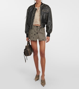 Minigonna a quadri  | Acne Studios