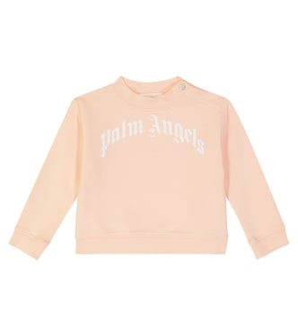 Baby - Felpa in jersey di cotone con logo | Palm Angels Kids
