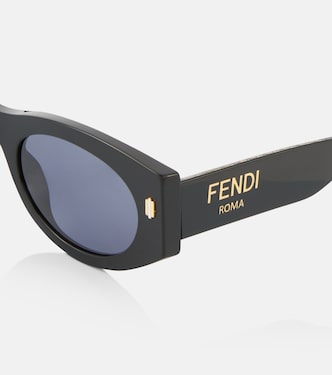 Occhiali da sole ovali Fendi Roma | Fendi