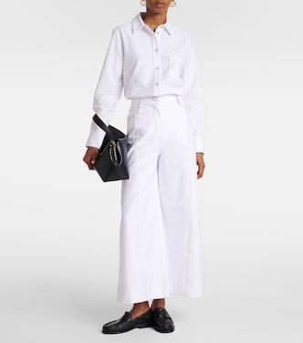 Leisure cotton-blend jersey culottes | Max Mara
