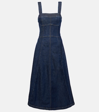 Cici denim midi dress | Simkhai