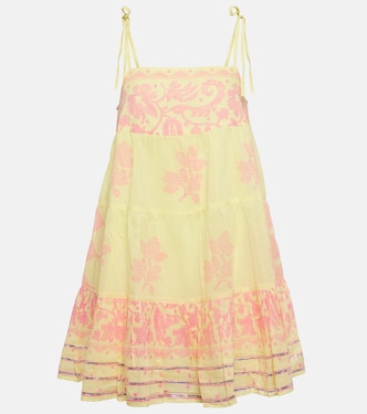 Bedrucktes Minikleid aus Baumwolle | Juliet Dunn
