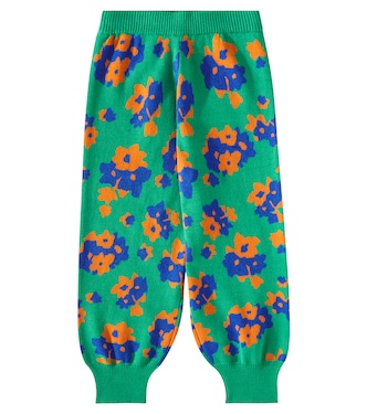 Pantalones Flowers de algodón y lana | Tinycottons