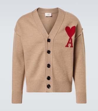 Cardigan Ami de Cœur in lana | Ami Paris
