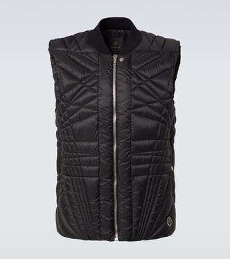 X Rick Owens Daunenweste Megapenta | Moncler Genius