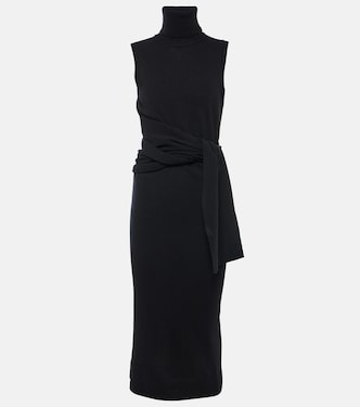 Midikleid aus einem Wollgemisch | MM6 Maison Margiela