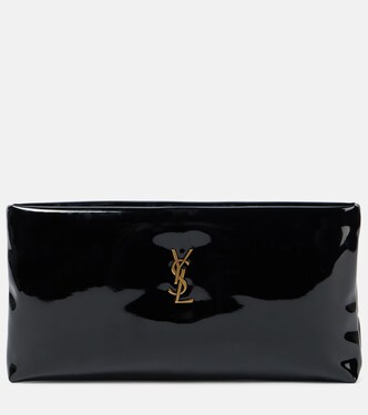 Clutch Calypso aus Lackleder | Saint Laurent