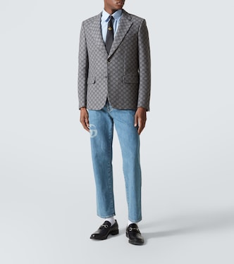 GG wool flannel blazer | Gucci