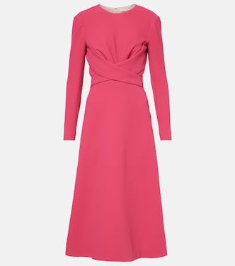 Midikleid Elta aus Crêpe | Emilia Wickstead