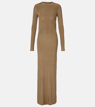 Maxikleid aus Jersey | Saint Laurent