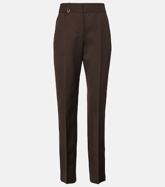 Tibau high-rise straight pants | Jacquemus