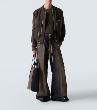 Chaqueta bomber de lana virgen | Rick Owens
