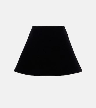 Velvet miniskirt | David Koma