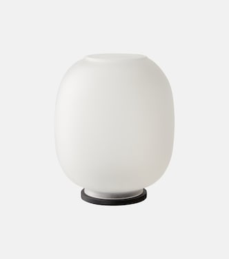 Lumen glass and wood wind light | Serax