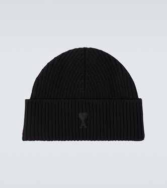 Ami de Cœur virgin wool beanie  | Ami Paris