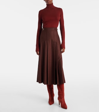 Peppe cashmere and silk turtleneck  | Gabriela Hearst