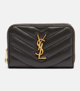 Cassandre quilted leather card holder | Saint Laurent