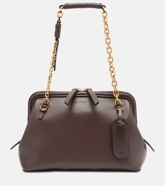 Leather shoulder bag | Etro