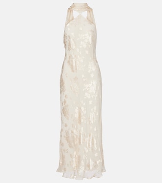 Robe longue Bridal Hayley à fleurs | Rixo