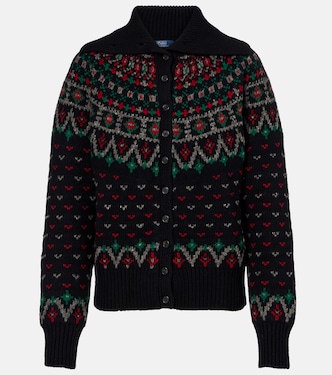 Wool and cotton-blend cardigan | Polo Ralph Lauren