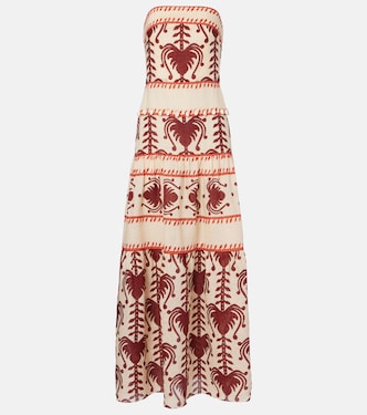 Bedrucktes Maxikleid Another Chance aus Leinen | Johanna Ortiz