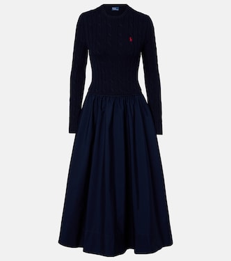 Cotton-blend maxi dress | Polo Ralph Lauren