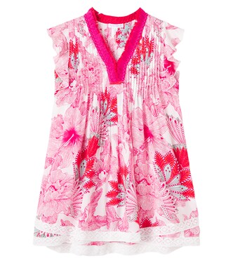 Bedrucktes Kleid Sasha  | Poupette St Barth Kids