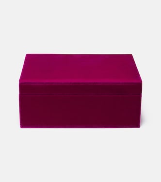 Trésor Grande velvet jewelry box | Sophie Bille Brahe