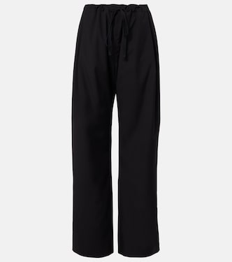 Rohen virgin wool wide-leg pants | Khaite