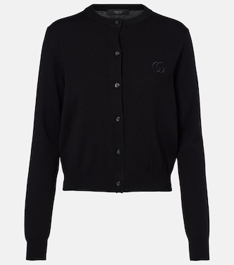Double G wool cardigan | Gucci