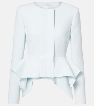 Blazer de crepé con peplum | Roland Mouret