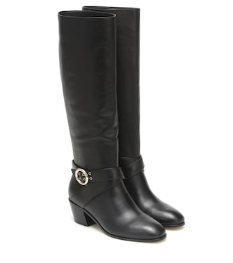 Botas altas Beca 45 de piel | Jimmy Choo
