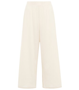 Leisure Hose Simeone aus Baumwoll-Crêpe | Max Mara