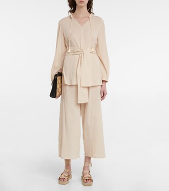 Pantalon Leisure Simeone en coton | Max Mara