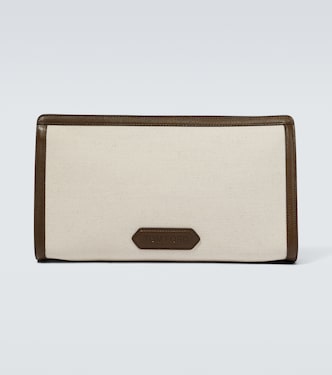 Borsetta in canvas con pelle | Tom Ford
