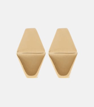 Deco Rombo Mini 9kt gold earrings | Aliita