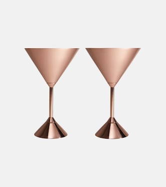 Plum set of 2 martini glasses | Tom Dixon