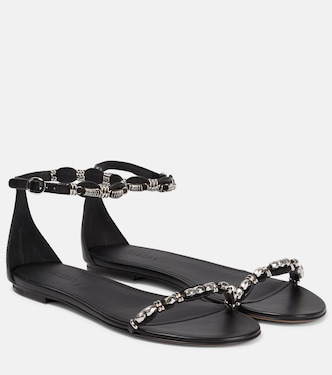 Embellished leather sandals | Isabel Marant