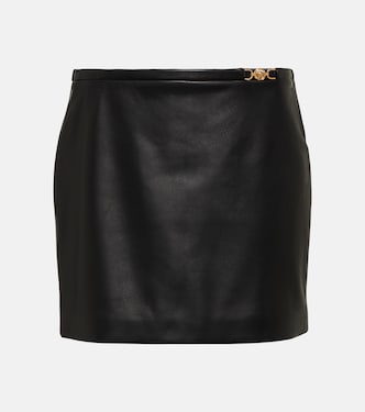Minifalda Medusa '95 de piel | Versace
