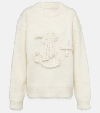 Jersey Monagram en mezcla de mohair | Jil Sander