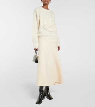 Jersey Monagram en mezcla de mohair | Jil Sander