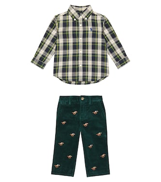 Bebé - set de camisa y pantalones de algodón | Polo Ralph Lauren Kids